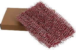 Glitter Röd/Vit 25mmx5m