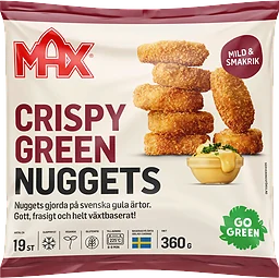 Crispy green nuggets