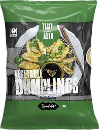 Dumplings Grönsaker