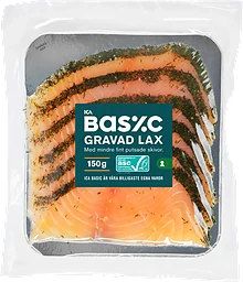Lax Gravad Skivad Upptinad