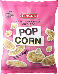 Majssnacks Mini Popcorn