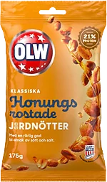 Honungsrostade Jordnötter