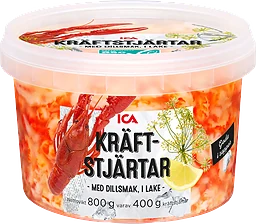 Kräftstjärtar med dillsmak i lake
