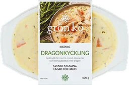 Kycklinggryta med Ris Och Dragon
