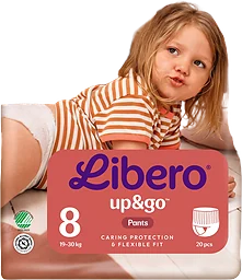 Up&go 8 19-30kg Byxblöjor
