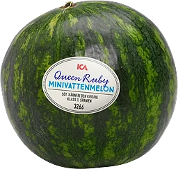 Minivattenmelon Queen Ruby ca Klass 1
