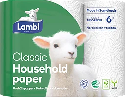 Hushållspapper 6-pack