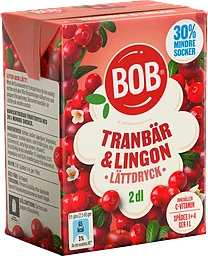 Lingon&Tranbär Lättdryck
