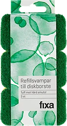 Refillsvamp Grön Till Diskborste