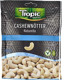 Cashewnötter Naturella Tropic Snacks