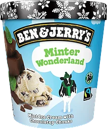 Glass Minter Wonderland Ben & Jerrys