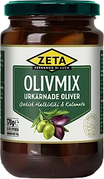 Olivmix Kalamata & halkidiki Urkärnade 370g
