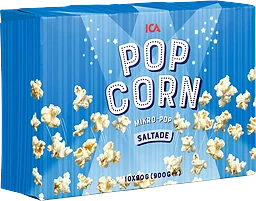 Mikropopcorn Saltade 10-p