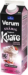 Yoghurtkvarg Jordgubb & smultron 1.5%