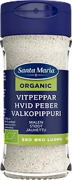 Vitpeppar Malen Organic Burk