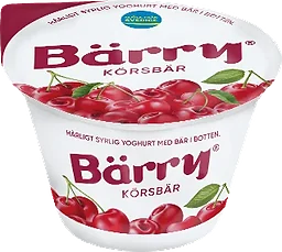 Yoghurt körsbär