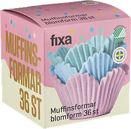 Muffinform Blomma