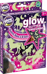 Glow Glitter Unicorns