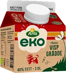 Vispgrädde Färsk Ekologisk 40% ®