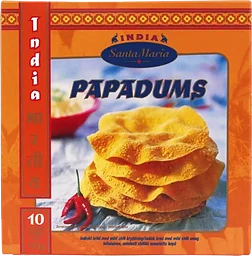 Papadums Indian Bread