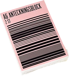 A6 Antecknings Block