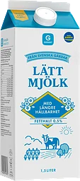 Lättmjölk Längre Hållbarhet 0,5%