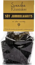 Söt Jumbolakrits Svenska Karamellkompaniet