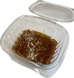 Black garlic sås