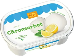 Citronsorbet