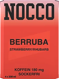 Energidryck Berruba 4-pack