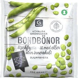Bondbönor Frysta