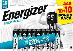 Batteri AAA 20-p Max Plus