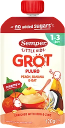 Grötklämmis Persika, banan & havre 1-3 År