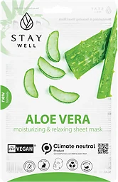 Ansiktsmask Vegan Sheet Mask Aloe 1-p