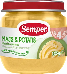 Majs & potatis Från 4m