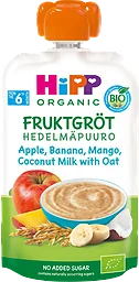 Gröt Äpple Banan Mango