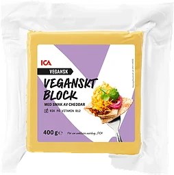 Ost Cheddar Block Vegansk