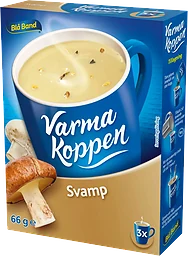 Svampsoppa 3 portioner Varma Koppen