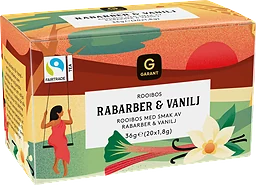 Rabarber Vanil Rött Te