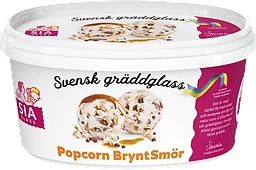 Glass Popcorn BryntSmör