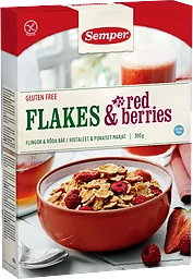 Flakes & red berries Glutenfri