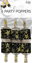 Partypoppers 6-p