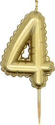 Sifferljus Guldballong 4