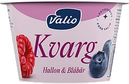 Hallon Blåbär Kvarg Laktosfri 7%