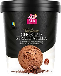 Gräddglass Choklad Stracciatella