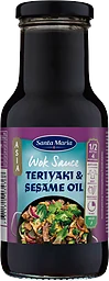 Teriyaki&sesam Oil Asian Wok
