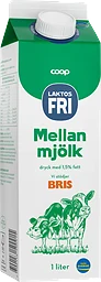 Laktosfri Mellanmjölk