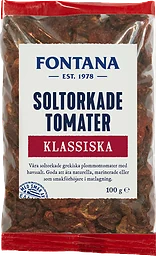 Tomater Soltorkade Naturell