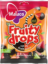 Fruity Drops Frukt & lakrits