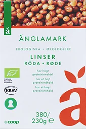 Röda linser Eko